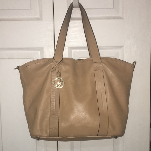 A. Bellucci Italian leather convertible tote. - Picture 6 of 8